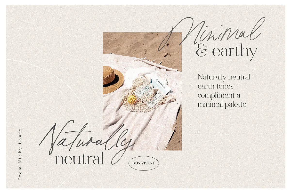 bon vivant font collection preview 1 Free Download - Fontfreebie