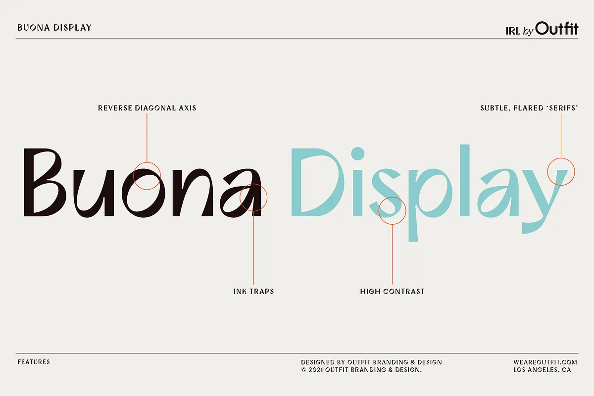 buona font preview 2 Free Download - Fontfreebie