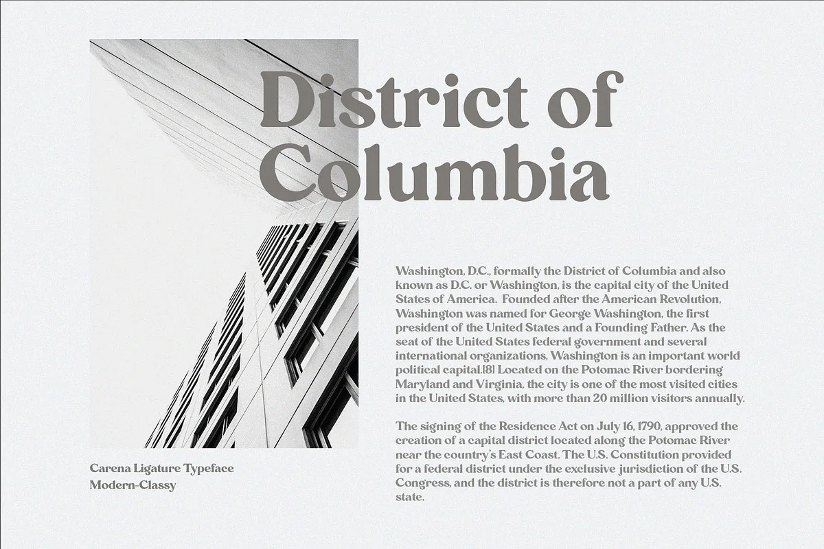 carena font preview 3 Free Download - Fontfreebie