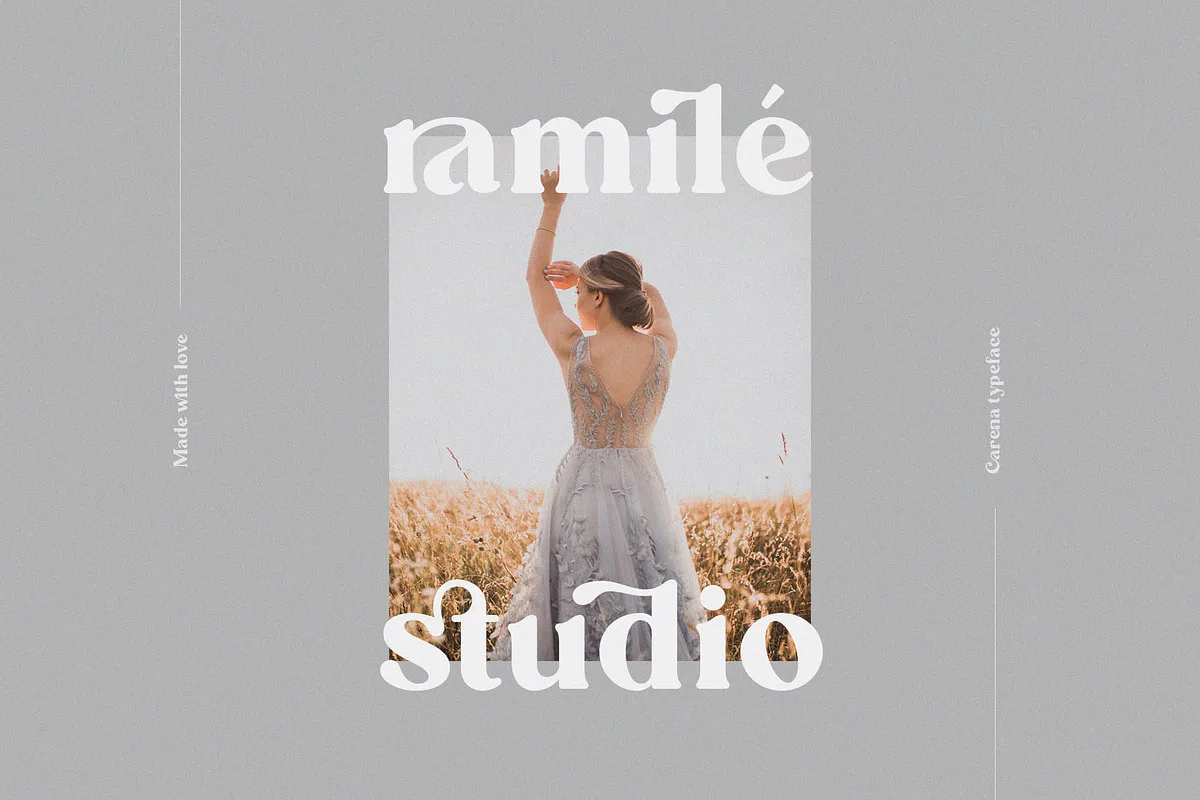 carena font preview 5 Free Download - Fontfreebie