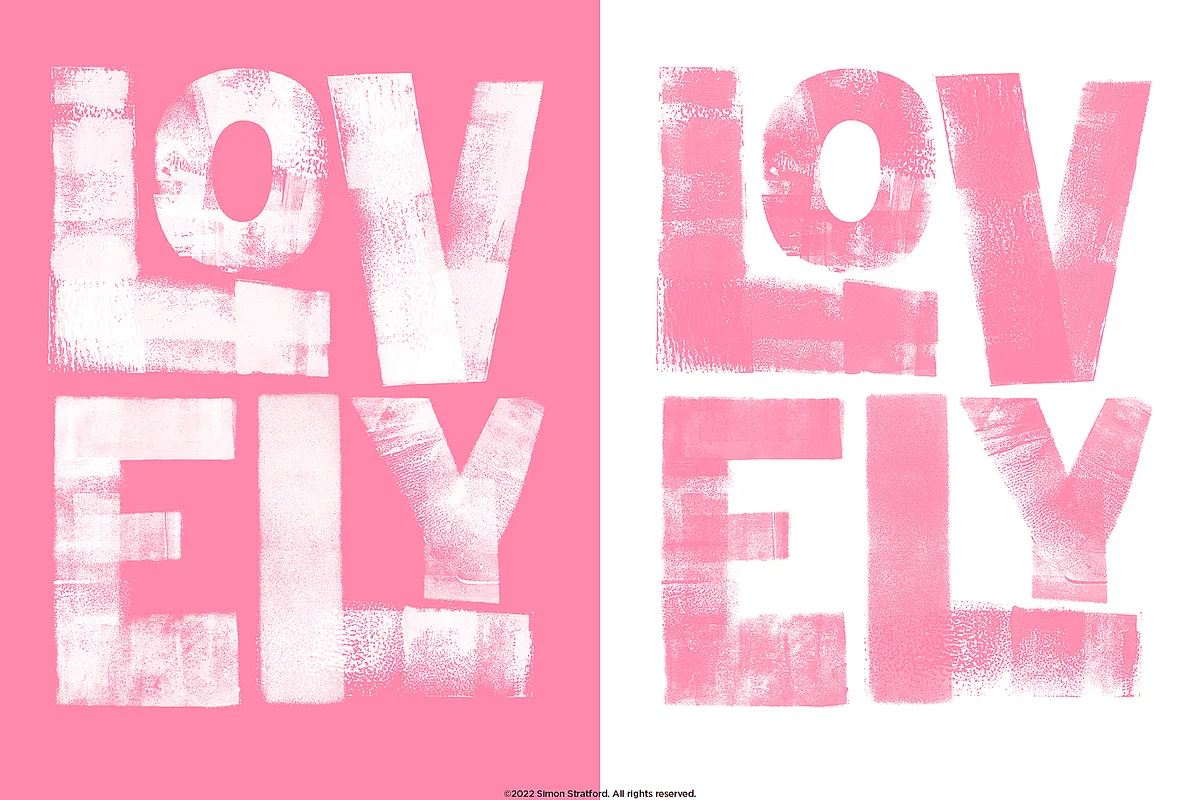 choose love font preview 3 Free Download - Fontfreebie