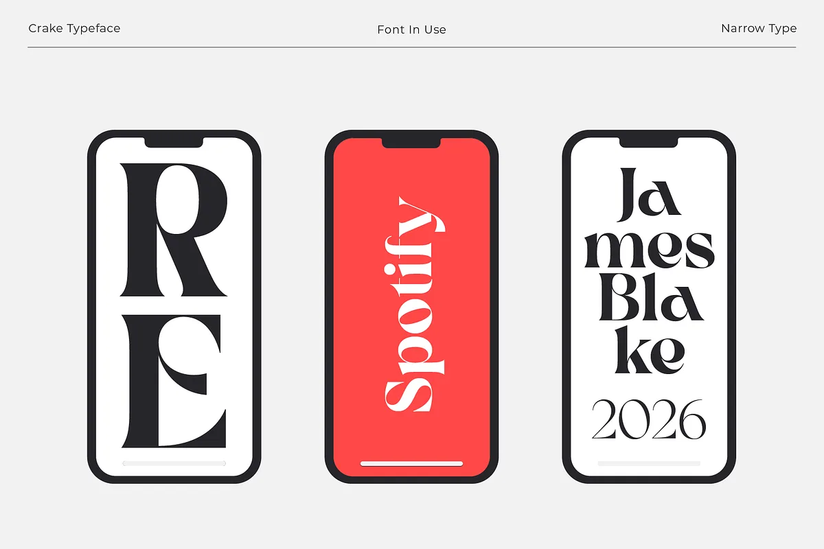 crake font preview 1 Free Download - Fontfreebie