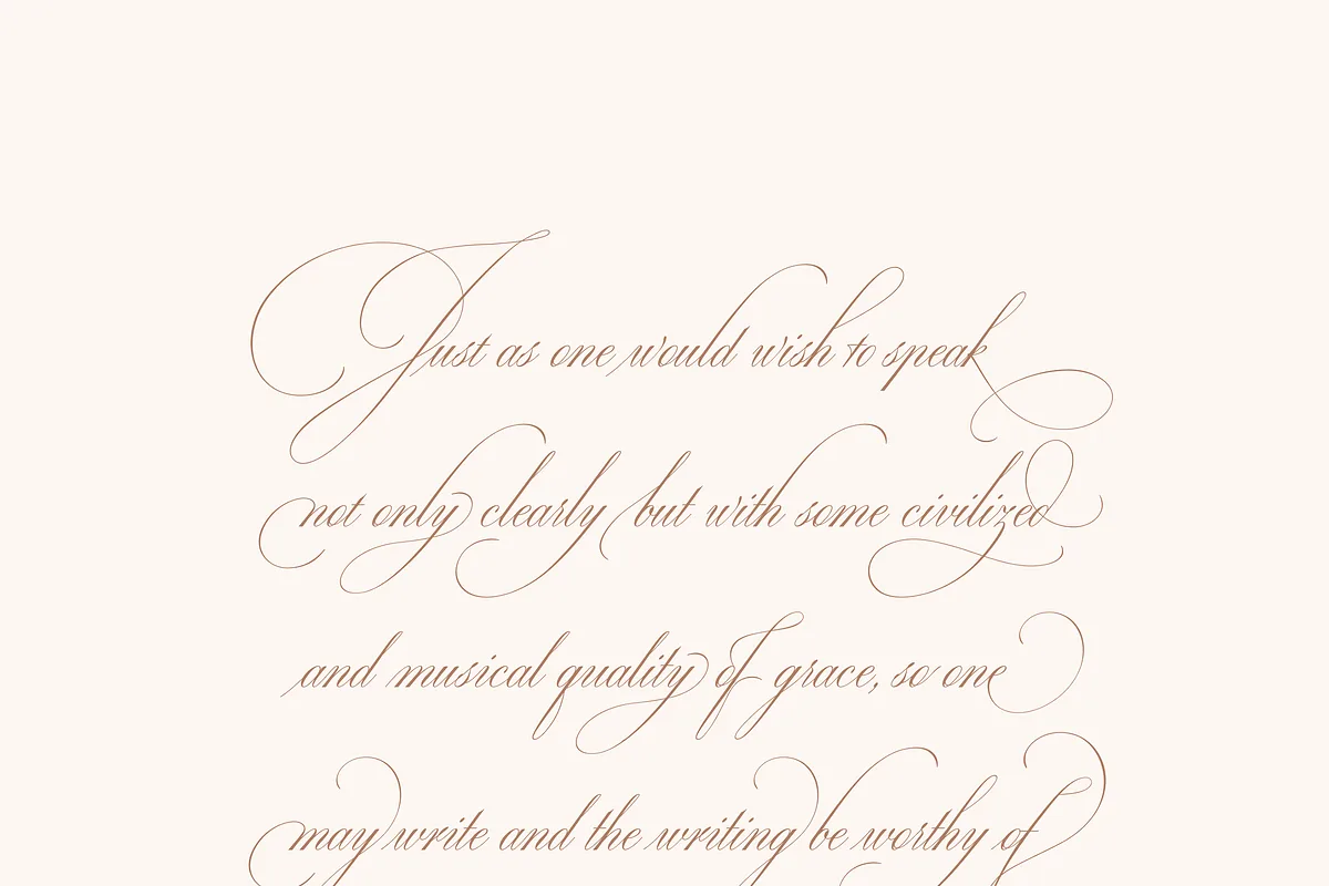 ecatherina font preview 1 Free Download - Fontfreebie