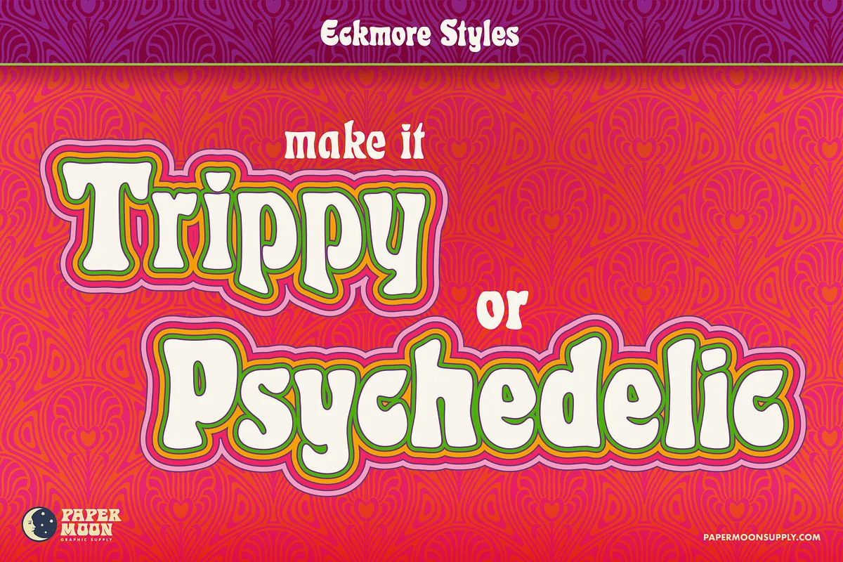 eckmann and eckmore font preview 2 Free Download - Fontfreebie