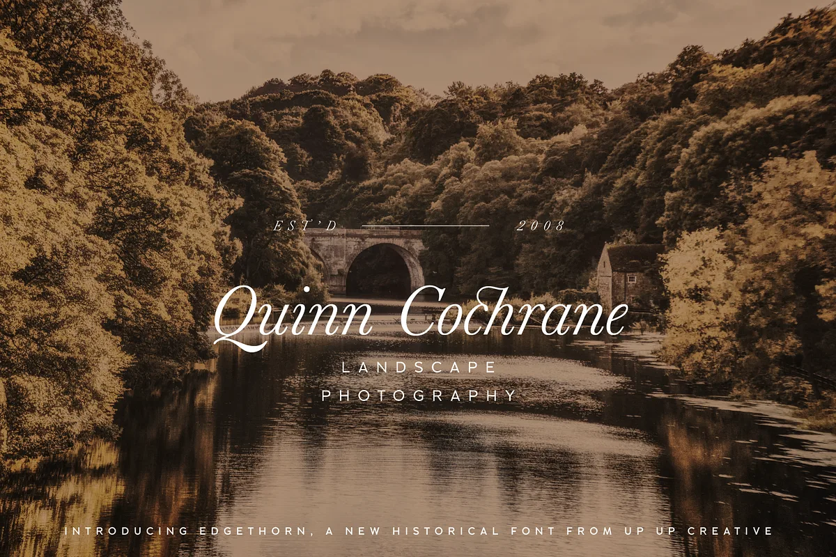 edgethorn font preview 2 Free Download - Fontfreebie