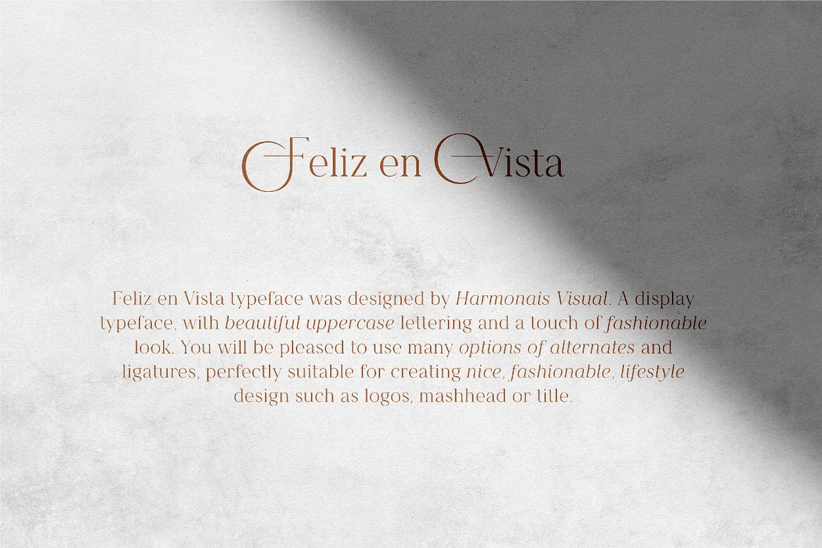 Feliz en Vista Font Free Download - Fontfreebie feliz en vista font preview 3 Free Download - Fontfreebie