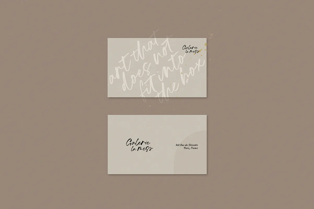 galerie la mess font preview 3 Free Download - Fontfreebie