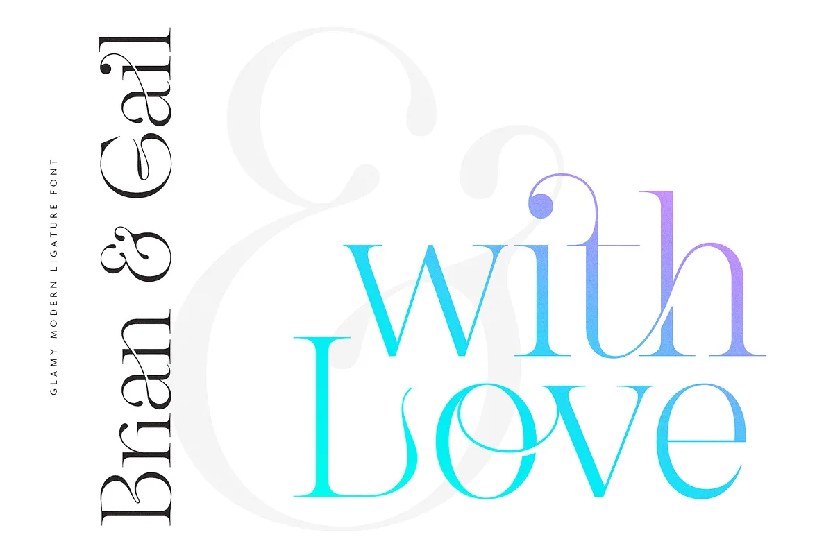 glamy font preview 1 Free Download - Fontfreebie