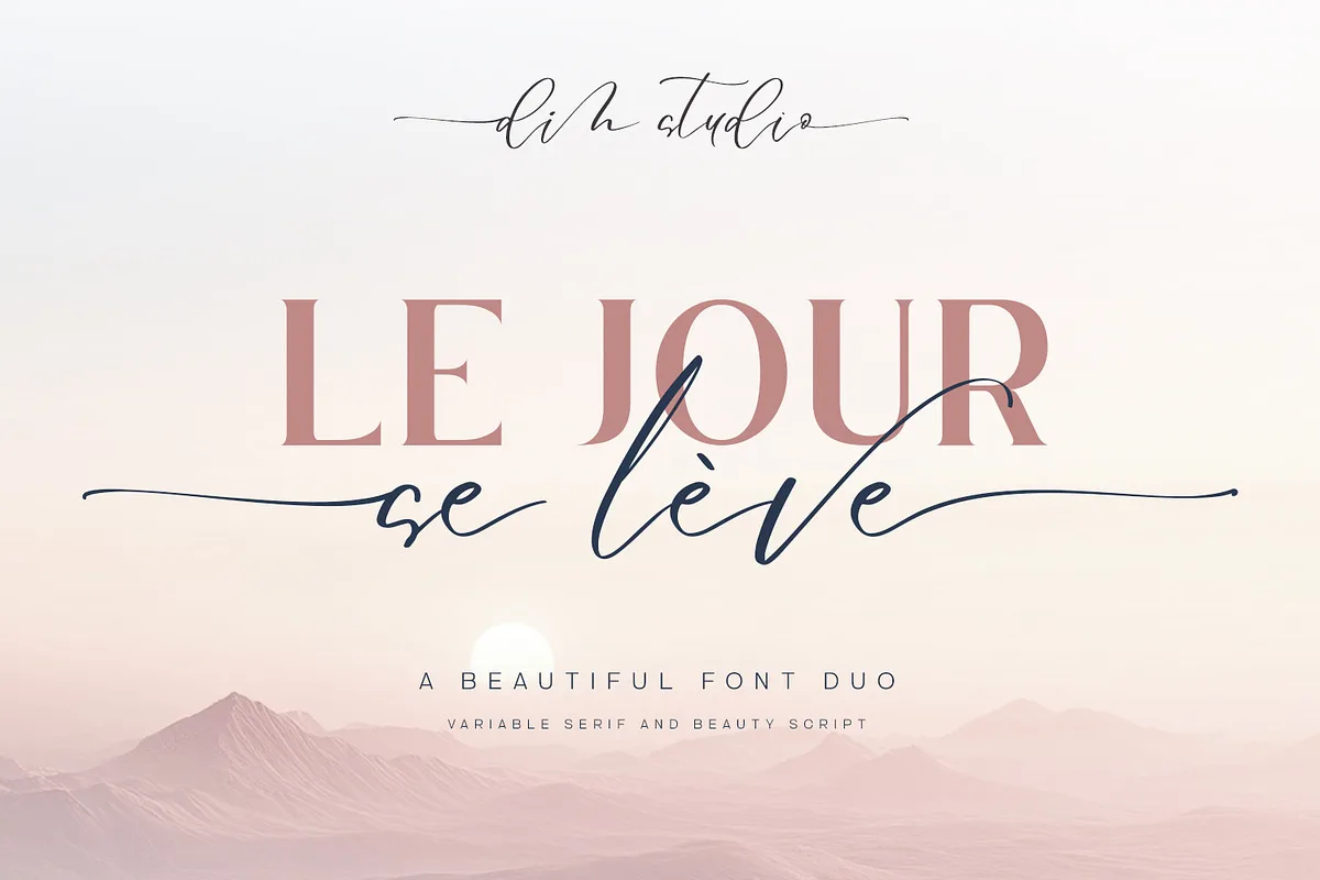 Le Jour font preview 1