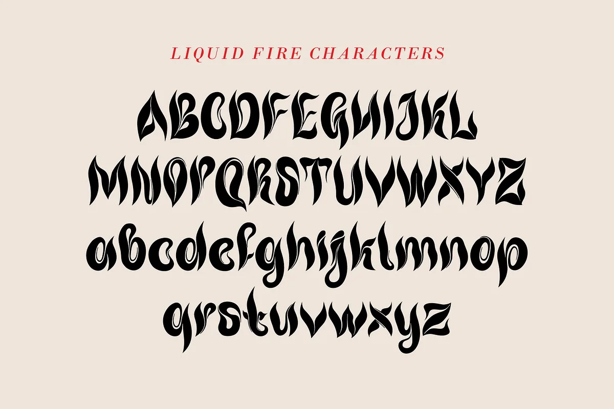 Liquid Fire Font Free Download - Fontfreebie liquid fire font preview 1 Free Download - Fontfreebie
