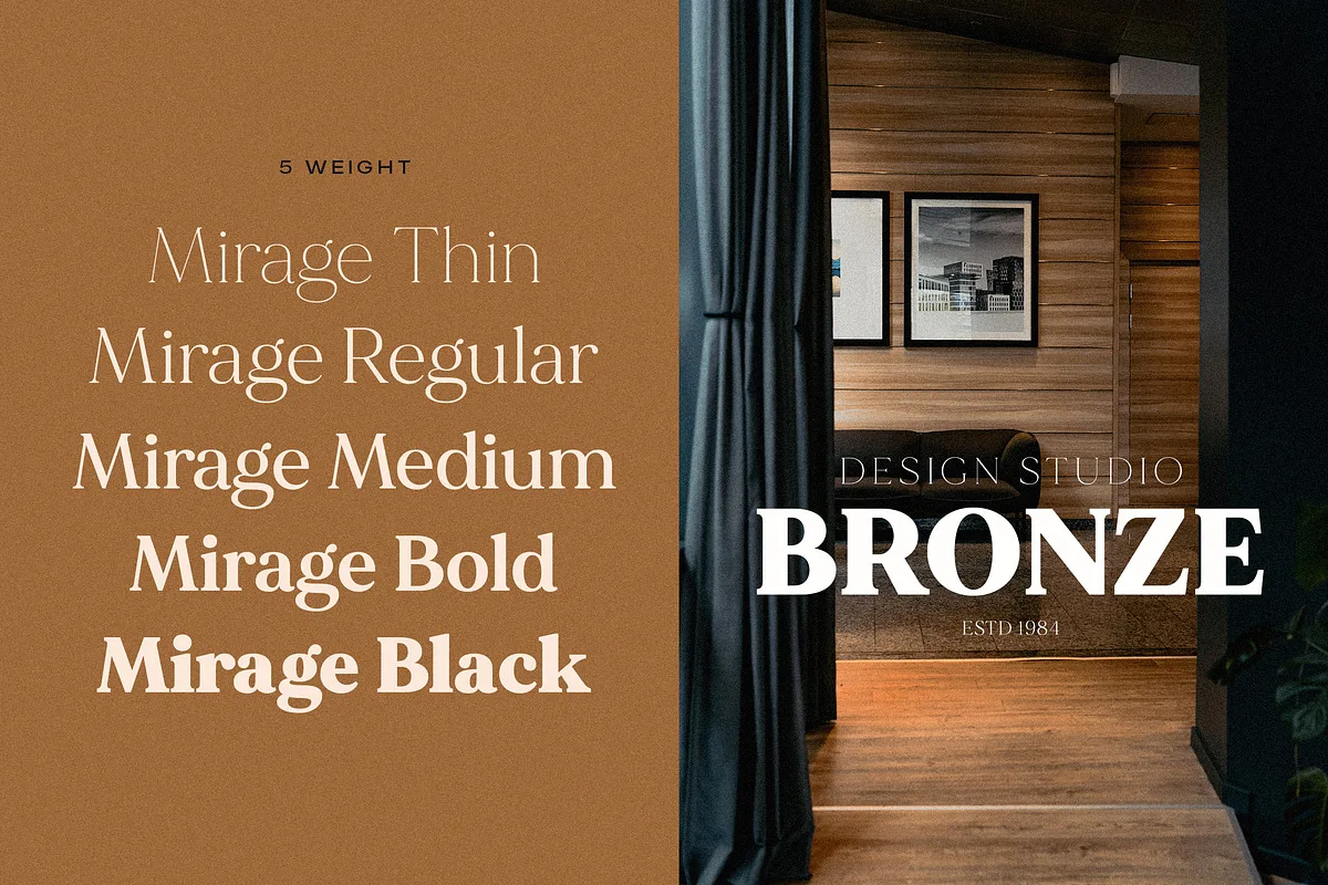 made mirage font preview 2 Free Download - Fontfreebie
