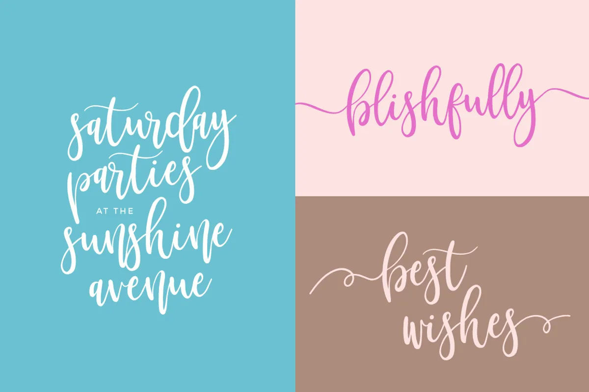 masterblush font preview 3 Free Download - Fontfreebie