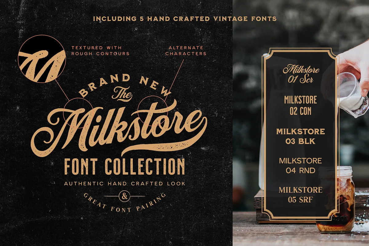 Milkstore Font Collection Free Download - Fontfreebie milkstore font collection preview 2 Free Download - Fontfreebie