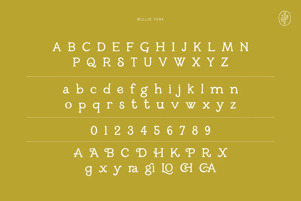millie june font preview 3 Free Download - Fontfreebie