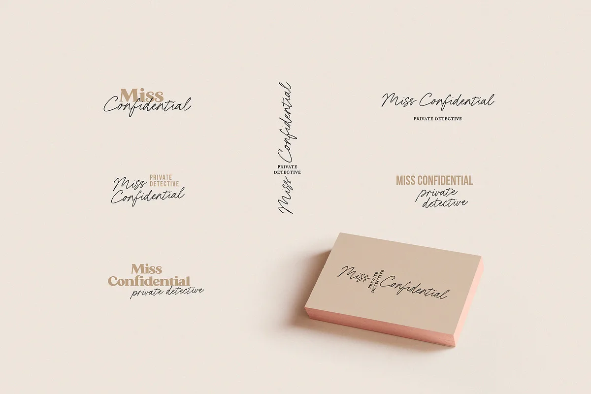 miss confidential font preview 1 Free Download - Fontfreebie