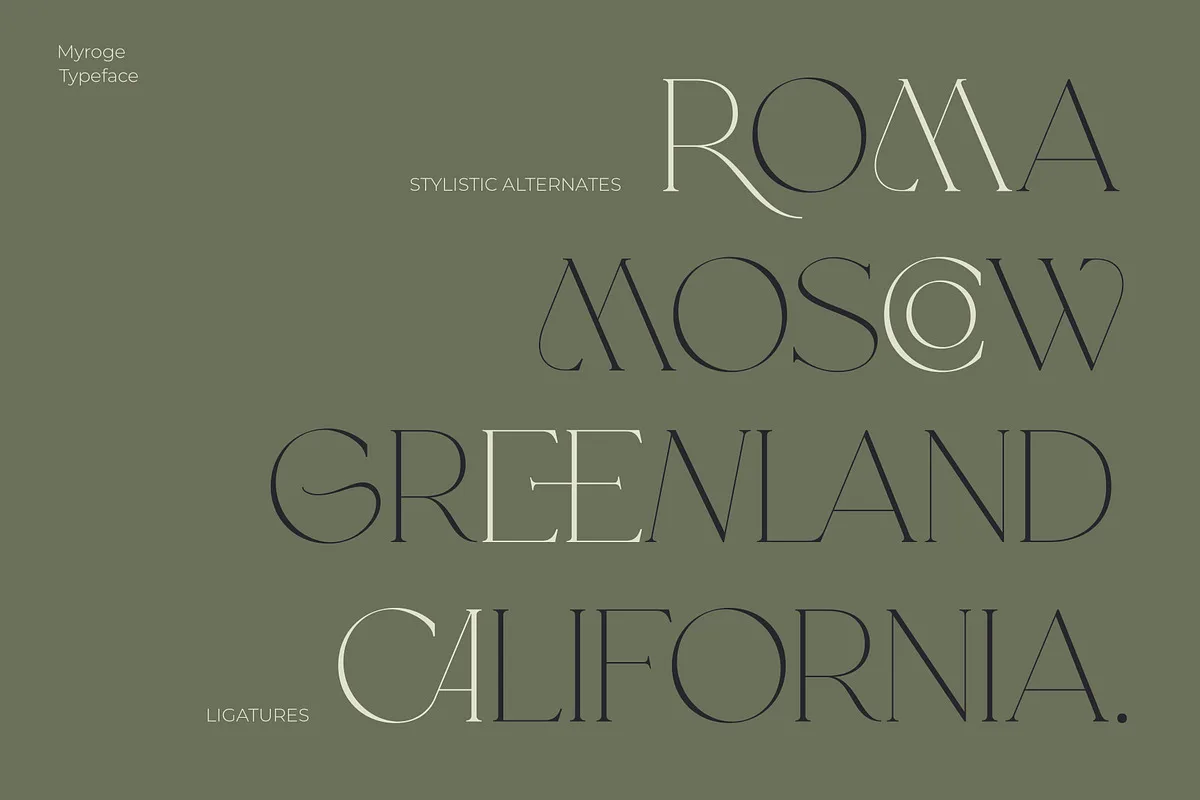 Myroge Font Free Download - Fontfreebie myroge font preview 3 Free Download - Fontfreebie