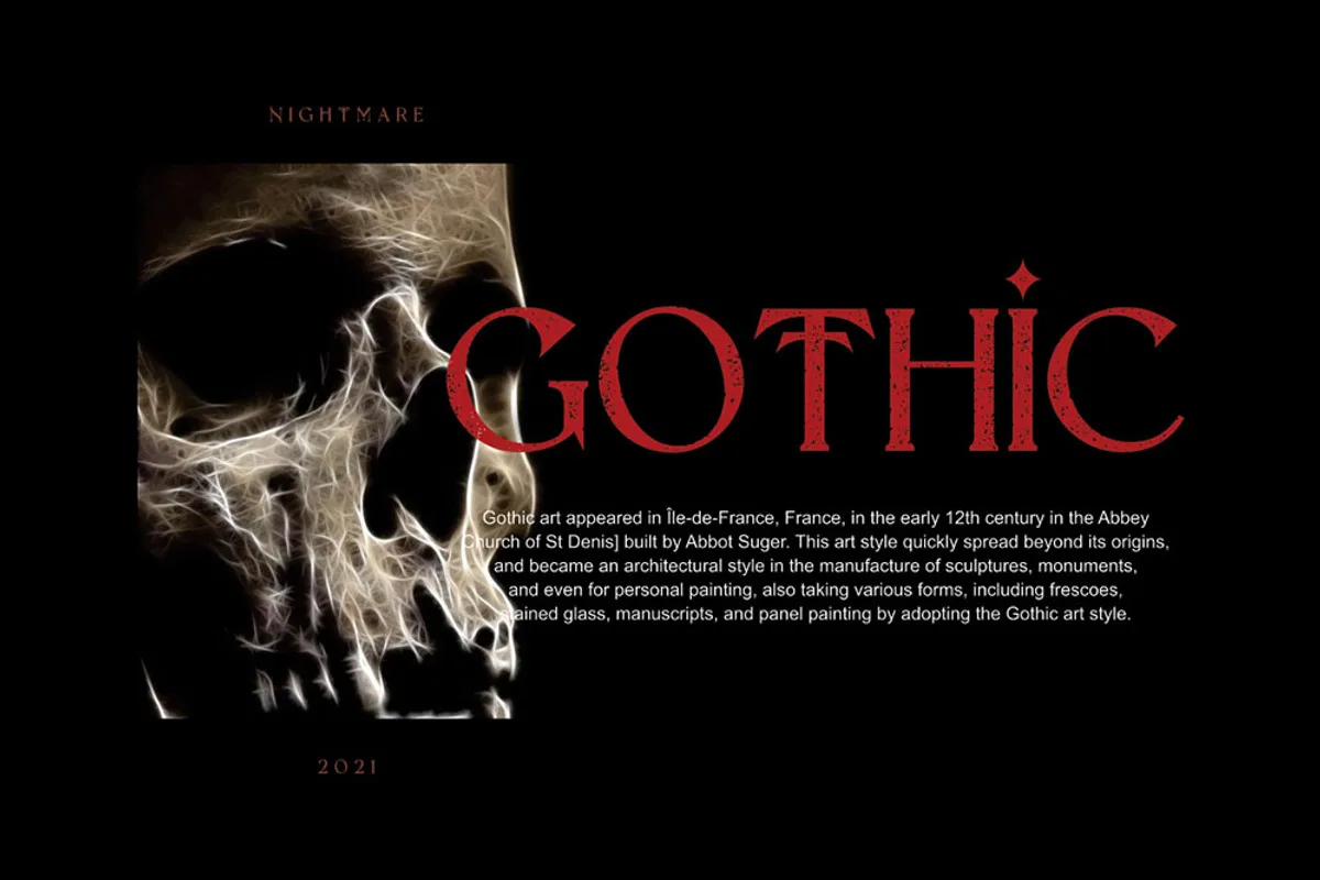 Nightmare Gothic Font Free Download - Fontfreebie nightmare gothic font preview 3 Free Download - Fontfreebie
