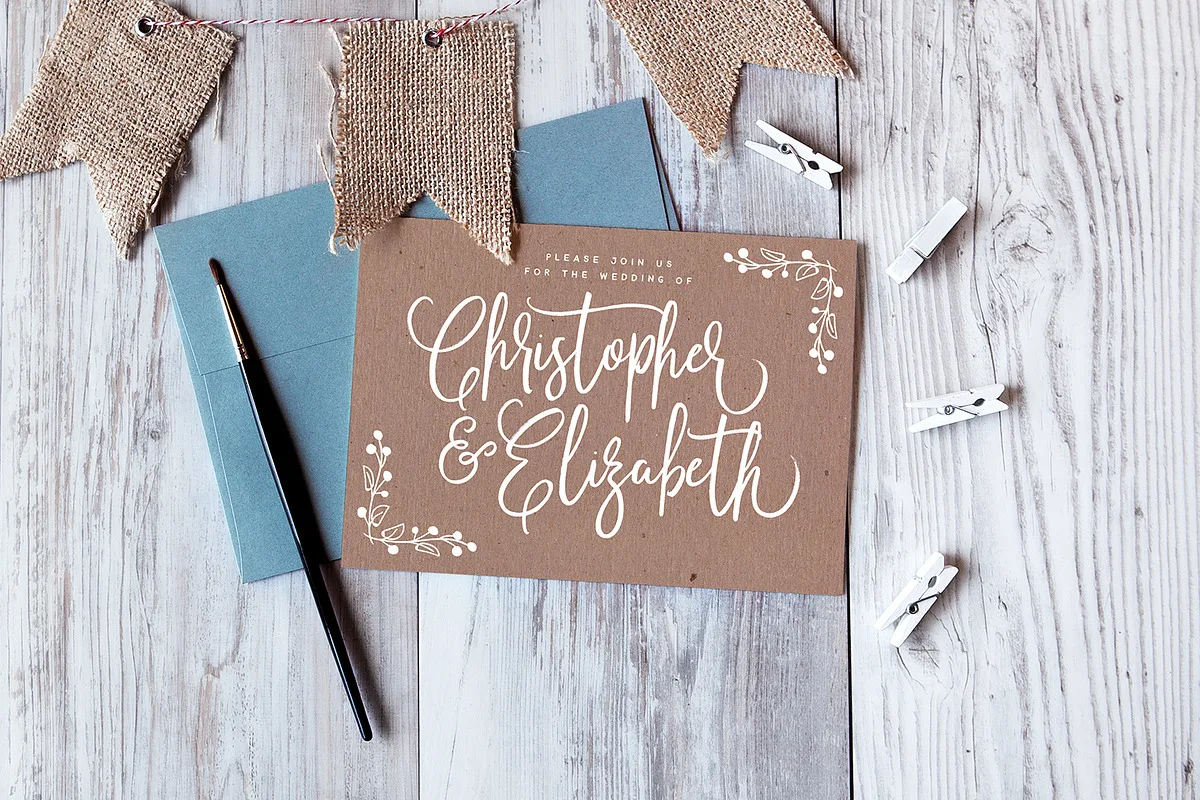 november starlight font preview 2 Free Download - Fontfreebie