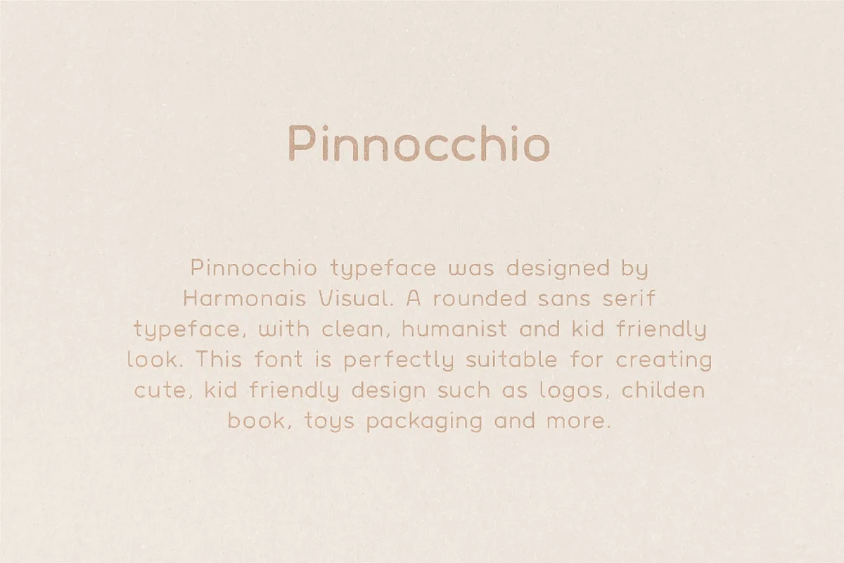 pinocchio font preview 1 Free Download - Fontfreebie