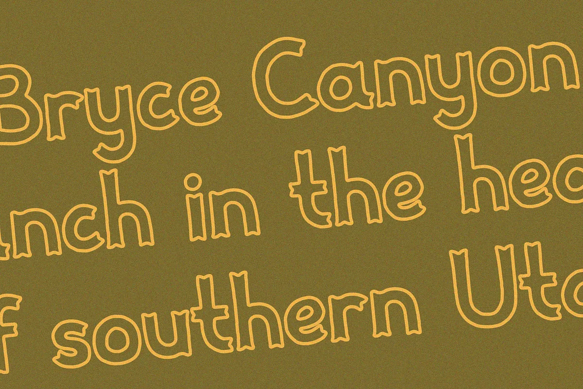 rancher font preview 3 Free Download - Fontfreebie