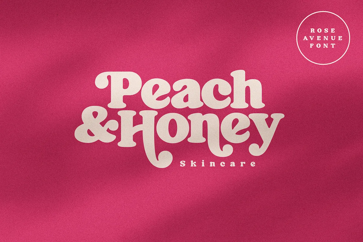 rose avenue font preview 3 Free Download - Fontfreebie
