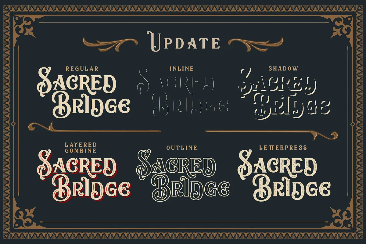 Sacred Bridge Font Free Download - Fontfreebie sacred bridge font preview 3 Free Download - Fontfreebie