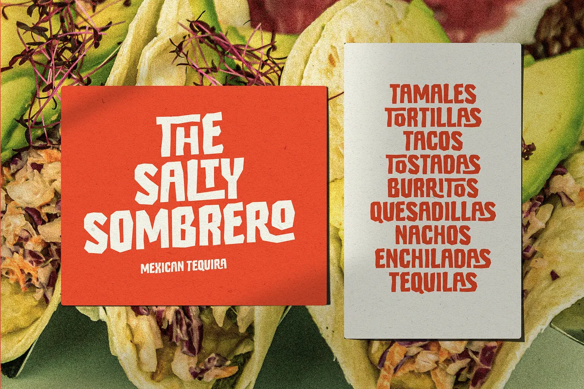 salty sombrero font preview 2 Free Download - Fontfreebie