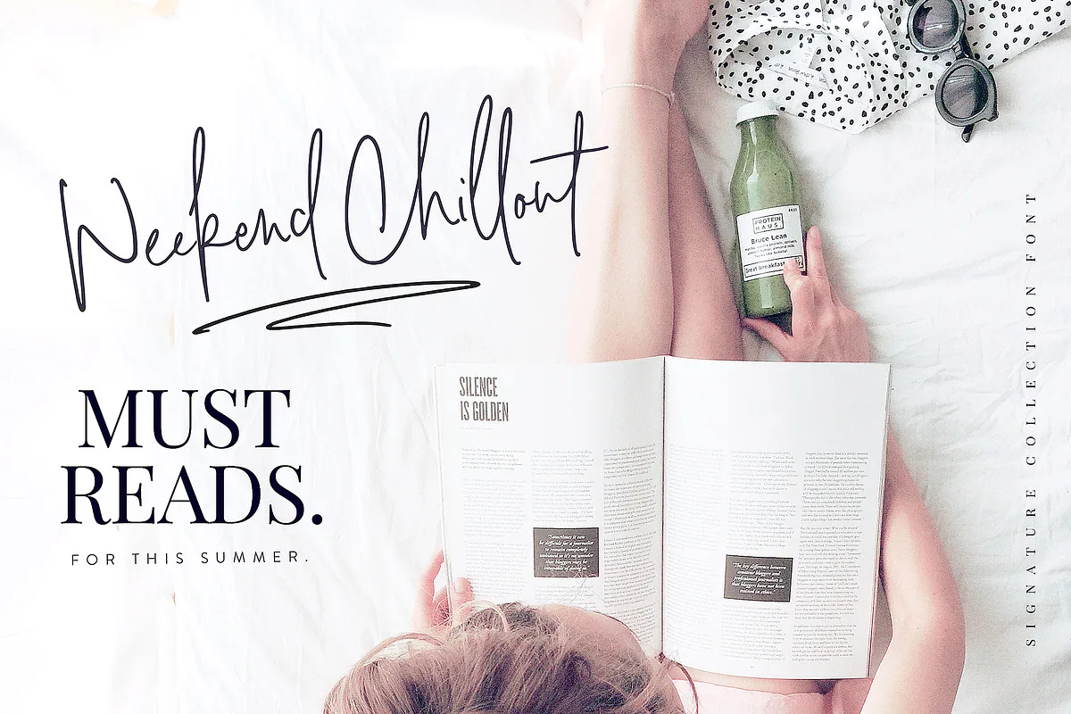 signature collection font preview 3 Free Download - Fontfreebie