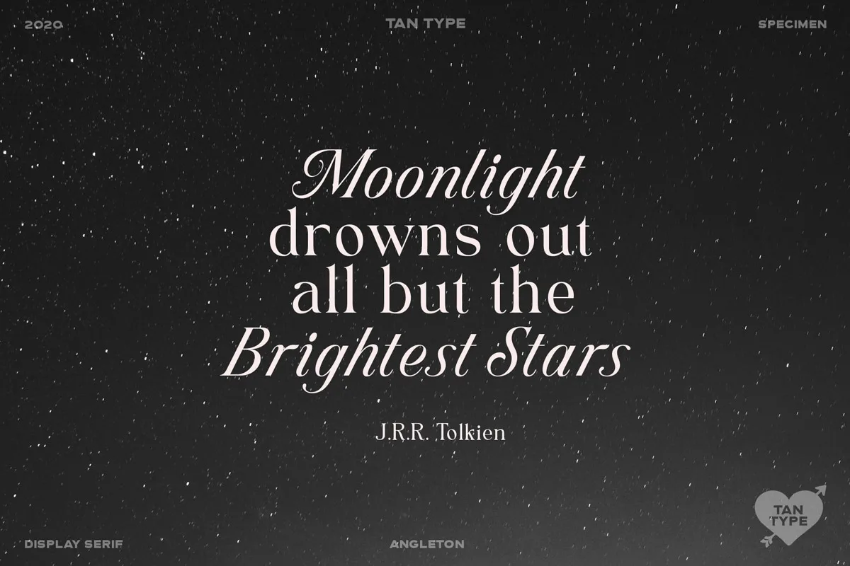 tan angleton font preview 2 Free Download - Fontfreebie