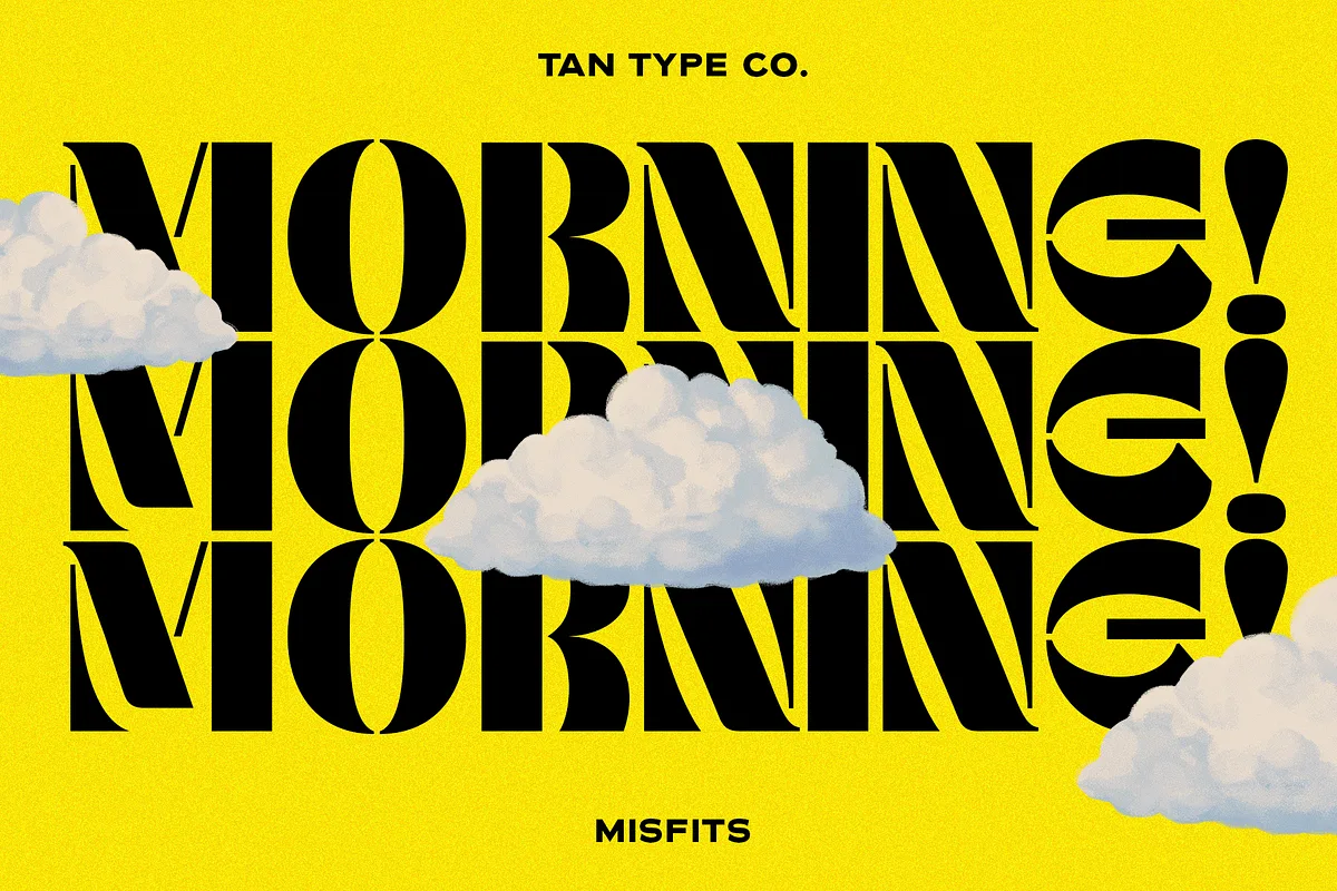 tan misfits font preview 2 Free Download - Fontfreebie