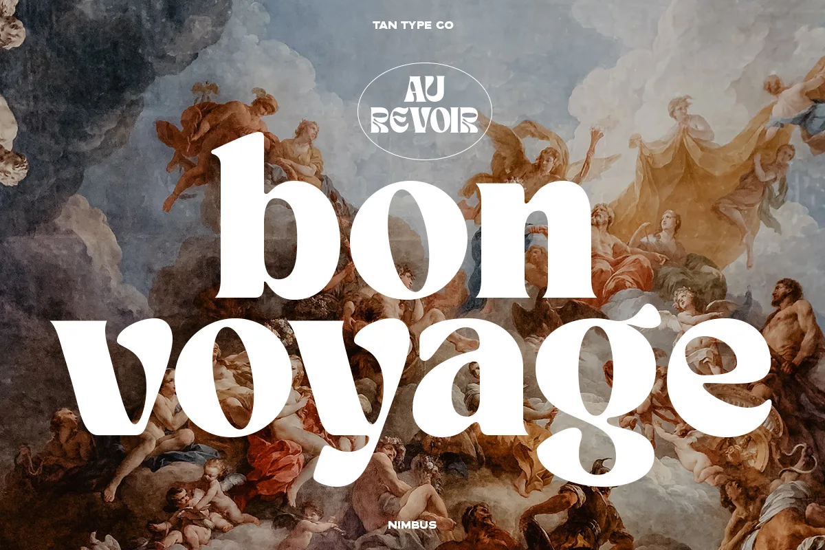 tan nimbus font preview 1 Free Download - Fontfreebie
