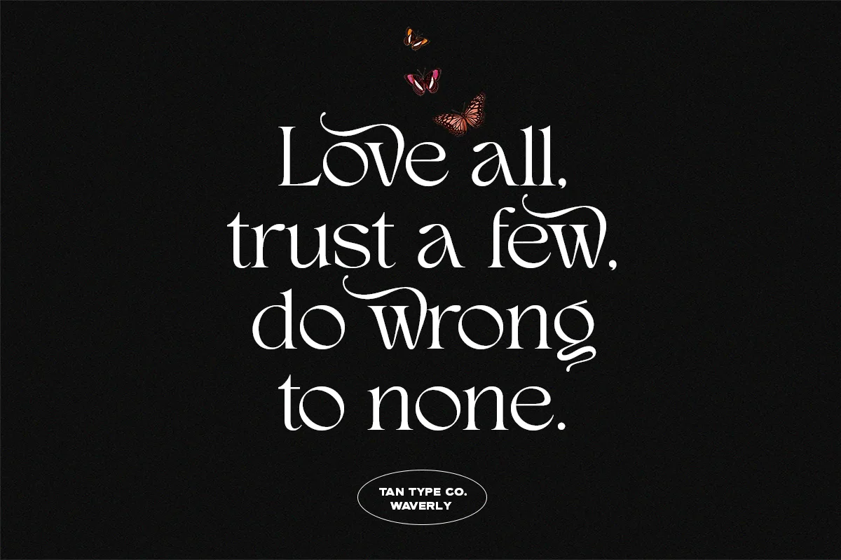 Tan Waverly Font Free Download - Fontfreebie tan waverly font preview 6 Free Download - Fontfreebie