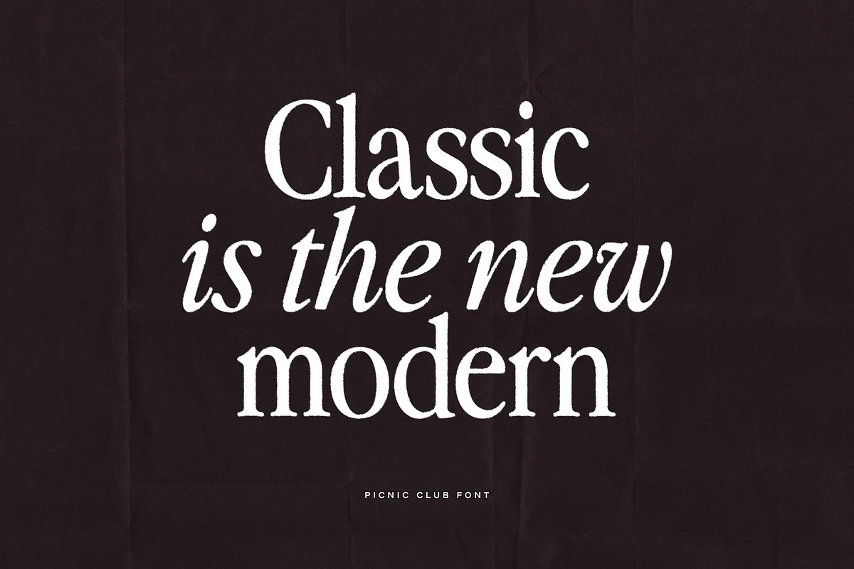 the picnic club font preview 3 Free Download - Fontfreebie