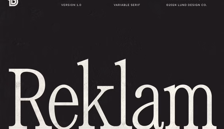 Reklam Font