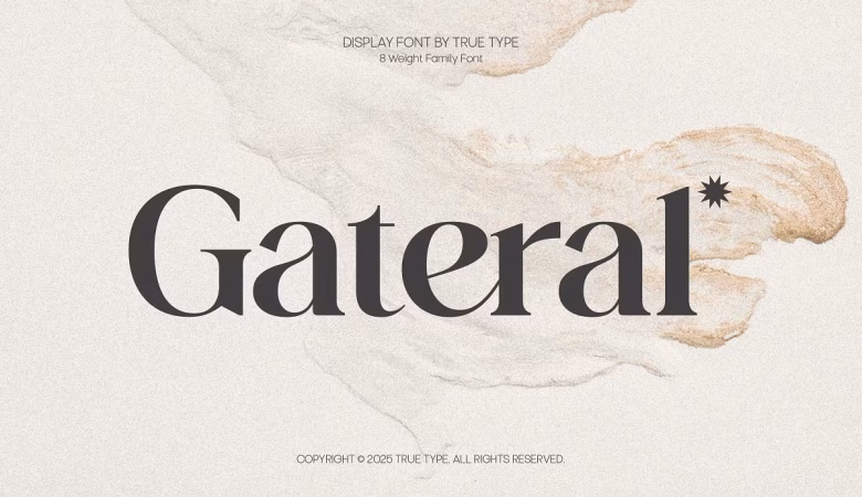 TT Gateral Font